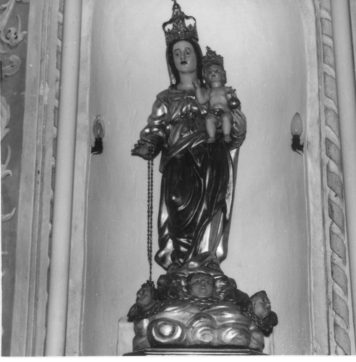 Madonna con Bambino (statua) - ambito piacentino (sec. XVIII)