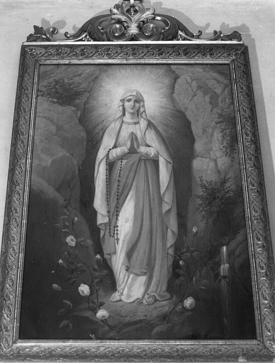 Madonna del Rosario (dipinto) - ambito piacentino (sec. XIX)
