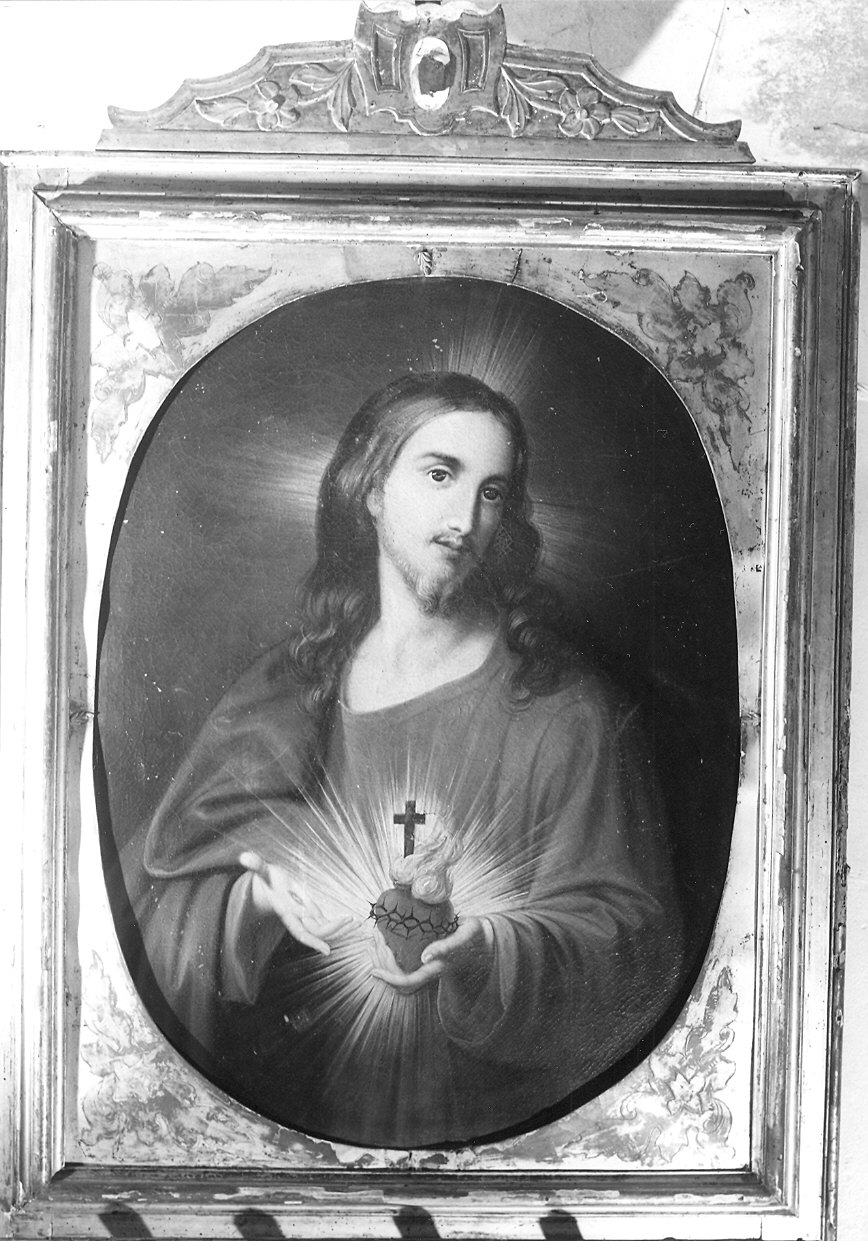 Sacro Cuore di Gesù (dipinto) - ambito romano (sec. XIX)