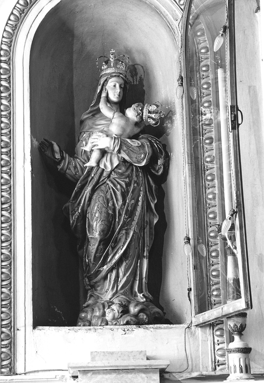 Madonna con Bambino (statua) - ambito piacentino (prima metà sec. XVIII)