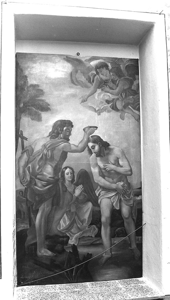 Battesimo di Cristo (dipinto) - ambito emiliano-lombardo (sec. XVII)