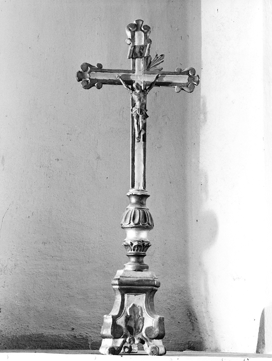 croce d'altare - ambito piacentino (sec. XIX)