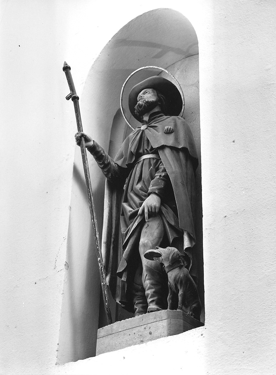 San Rocco (statua) - ambito piacentino (seconda metà sec. XIX)