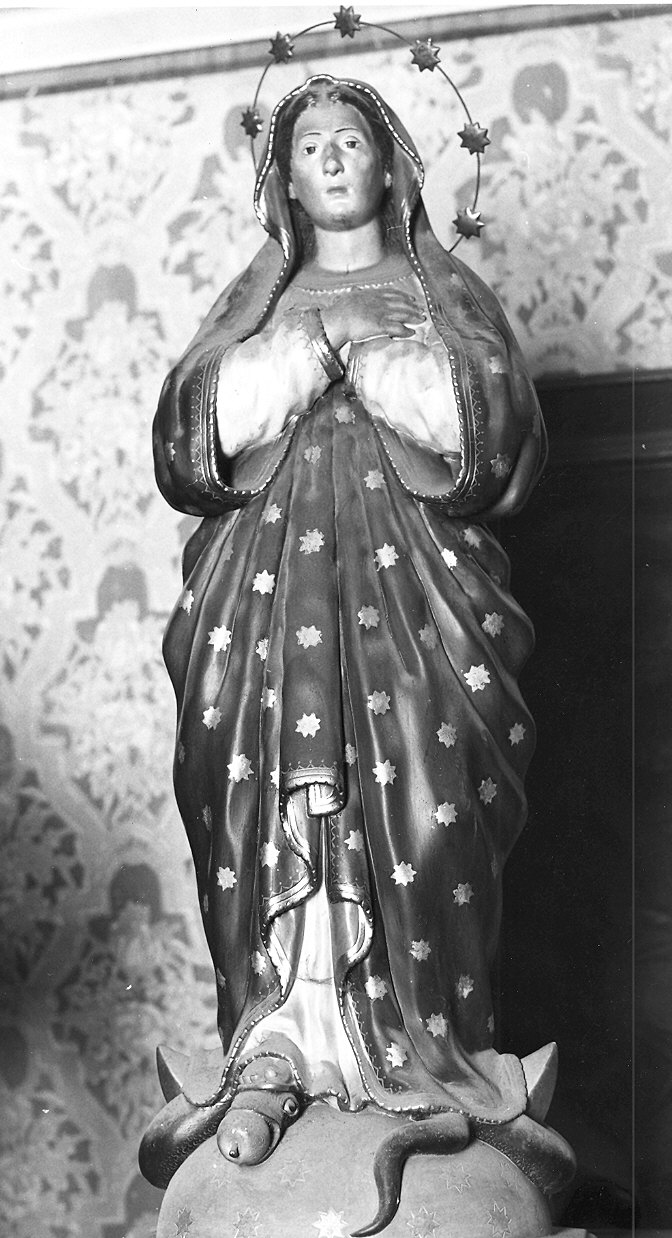 Madonna Immacolata (statua) - ambito parmense (sec. XIX)