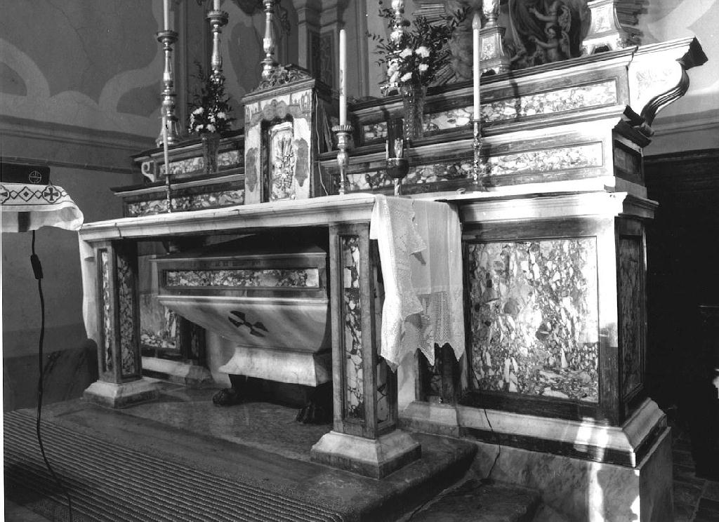 altare maggiore - ambito emiliano-lombardo (sec. XIX)