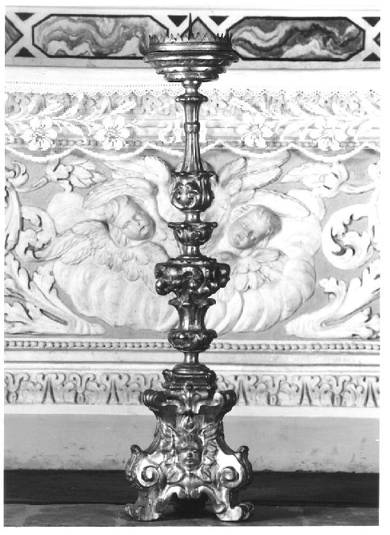candelabro - manifattura Italia settentrionale (seconda metà sec. XVIII)
