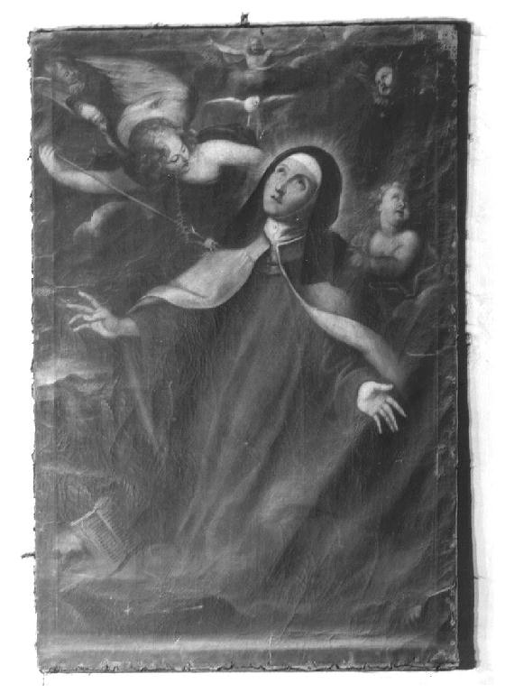 Estasi di Santa Teresa (dipinto) di Saimo Agostino (sec. XVII)
