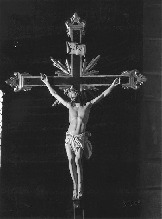 croce processionale - ambito piacentino (inizio sec. XIX)