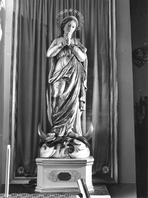 Madonna Assunta (statua) - produzione piacentina (fine sec. XIX)