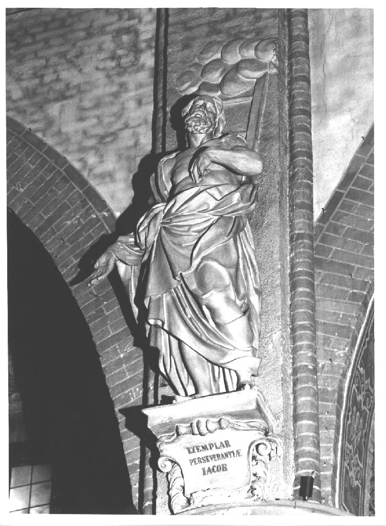 Giacobbe (statua, elemento d'insieme) - ambito parmense-piacentino (sec. XVII)