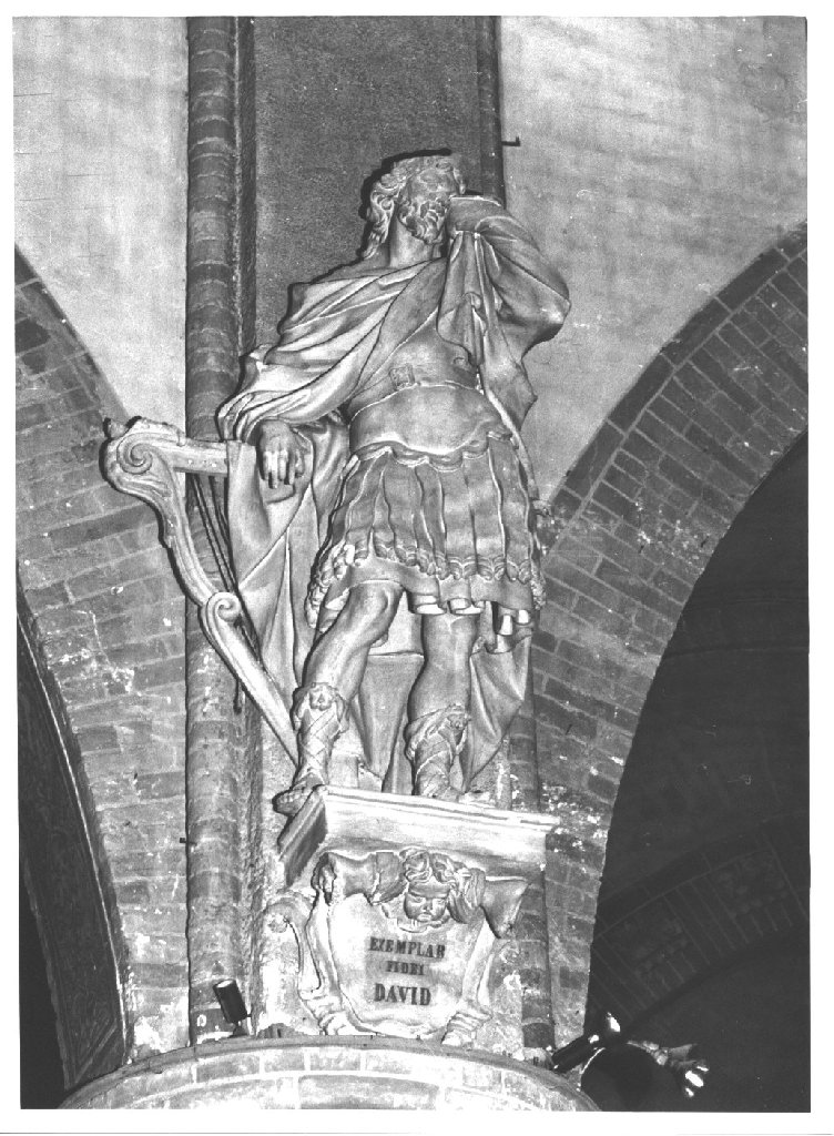 David (statua, elemento d'insieme) - ambito parmense-piacentino (sec. XVII)