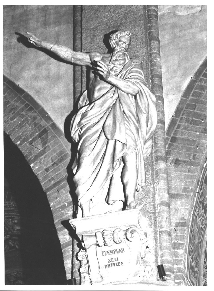 Finèes (statua, elemento d'insieme) - ambito parmense-piacentino (sec. XVII)