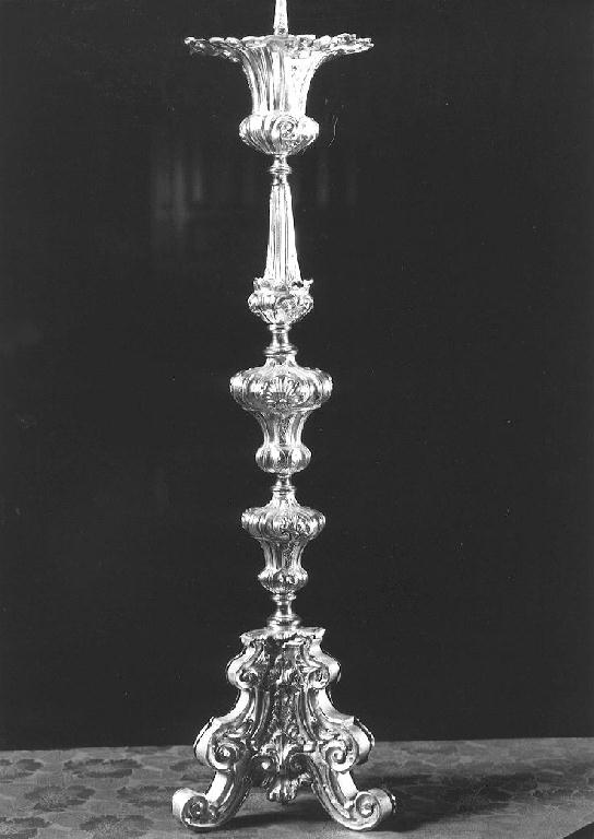 candeliere, serie - ambito parmense (seconda metà sec. XVIII)