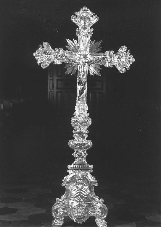 croce d'altare - ambito parmense (seconda metà sec. XIX)