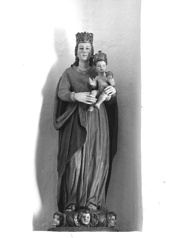 Madonna con bambino (statua) - bottega piacentina (seconda metà sec. XVIII)