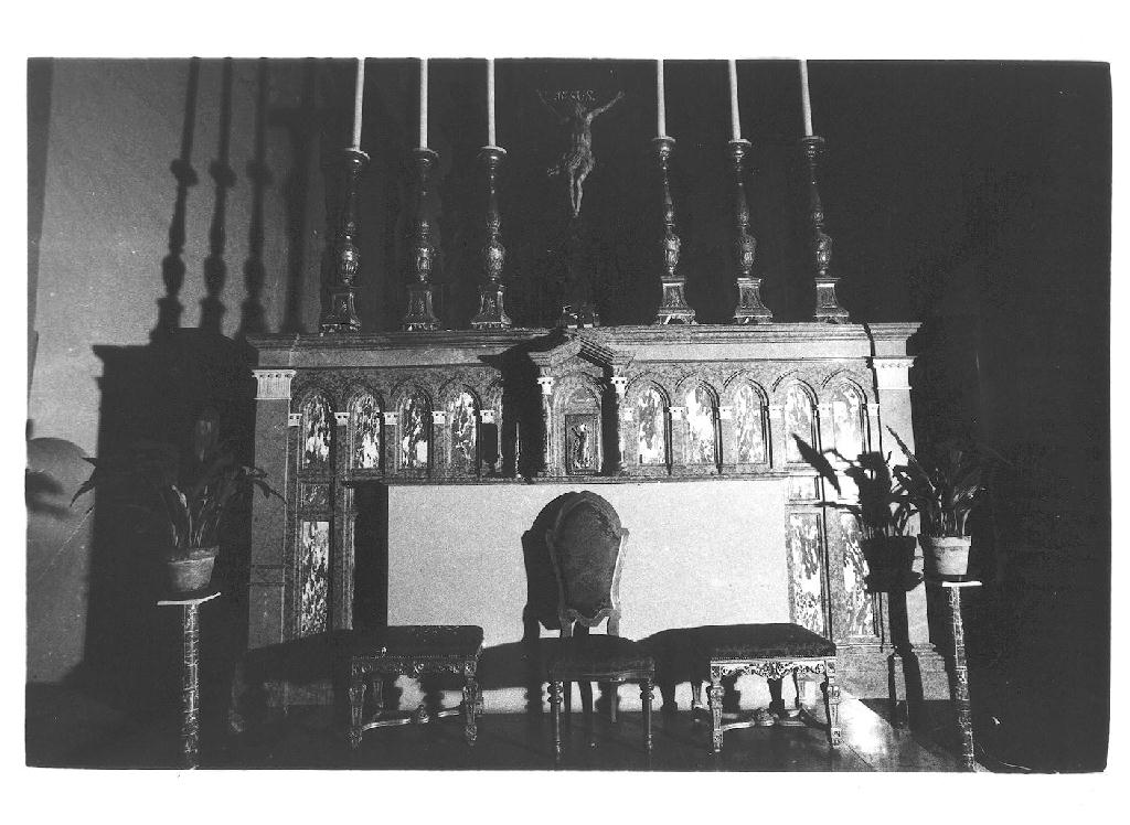 altare maggiore - ambito piacentino (sec. XX)
