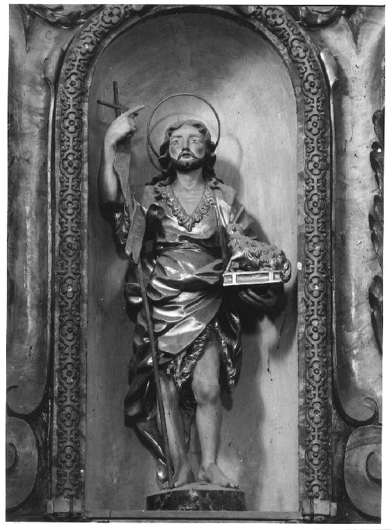 San Giovanni Battista (statua) - ambito lombardo (secondo quarto sec. XVII)