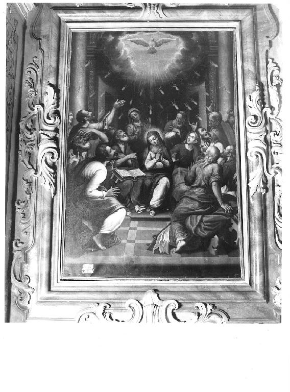 Pentecoste (dipinto) di Mainardi Andrea detto Chiaveghino (sec. XVII)