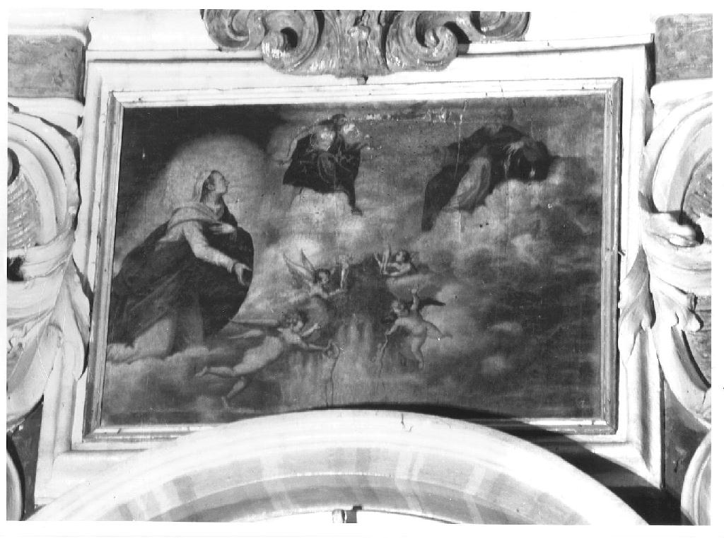 Madonna del Soccorso (dipinto) di Mainardi Andrea detto Chiaveghino (fine/inizio secc. XVI/ XVII)