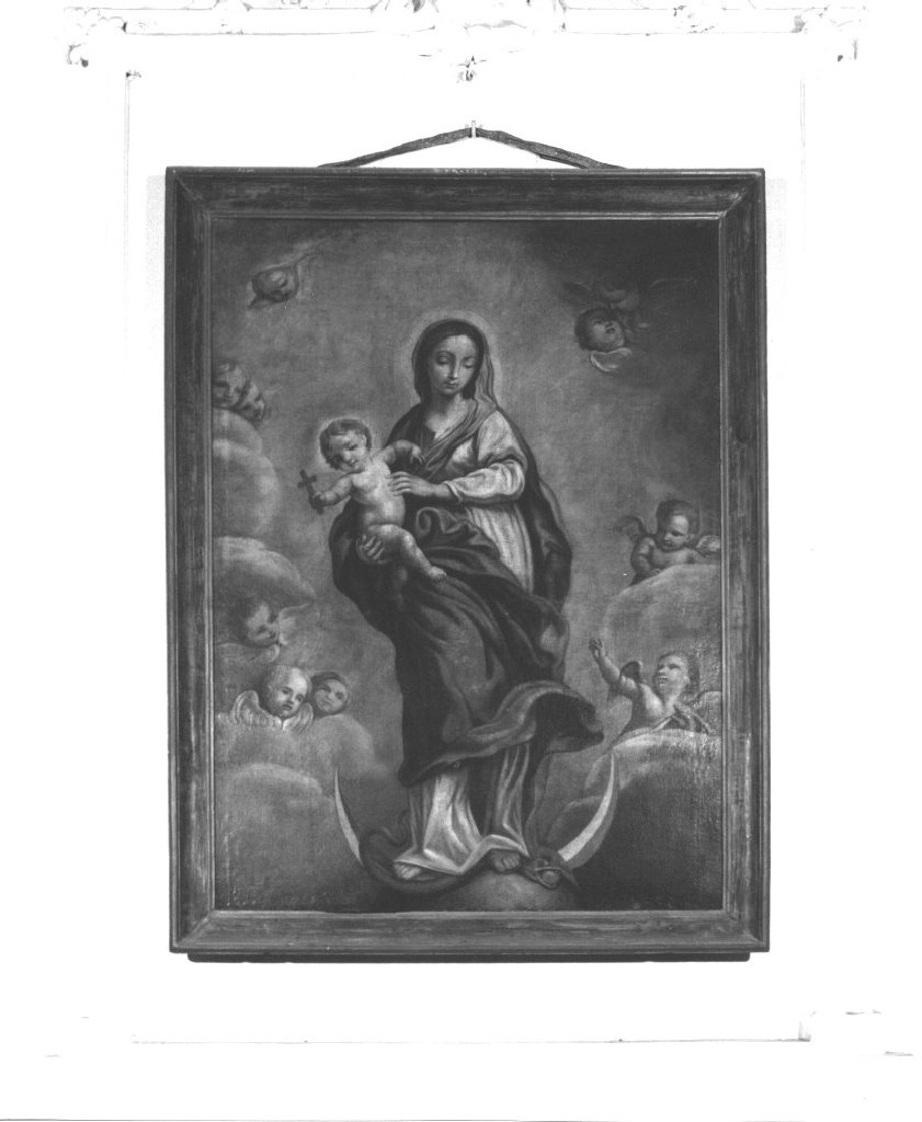Madonna Immacolata e Gesù Bambino (dipinto) - ambito cremonese (sec. XVIII)