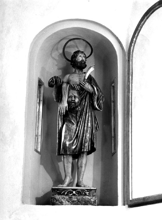 San Bartolomeo (statua) di Borella Domenico (sec. XIX)