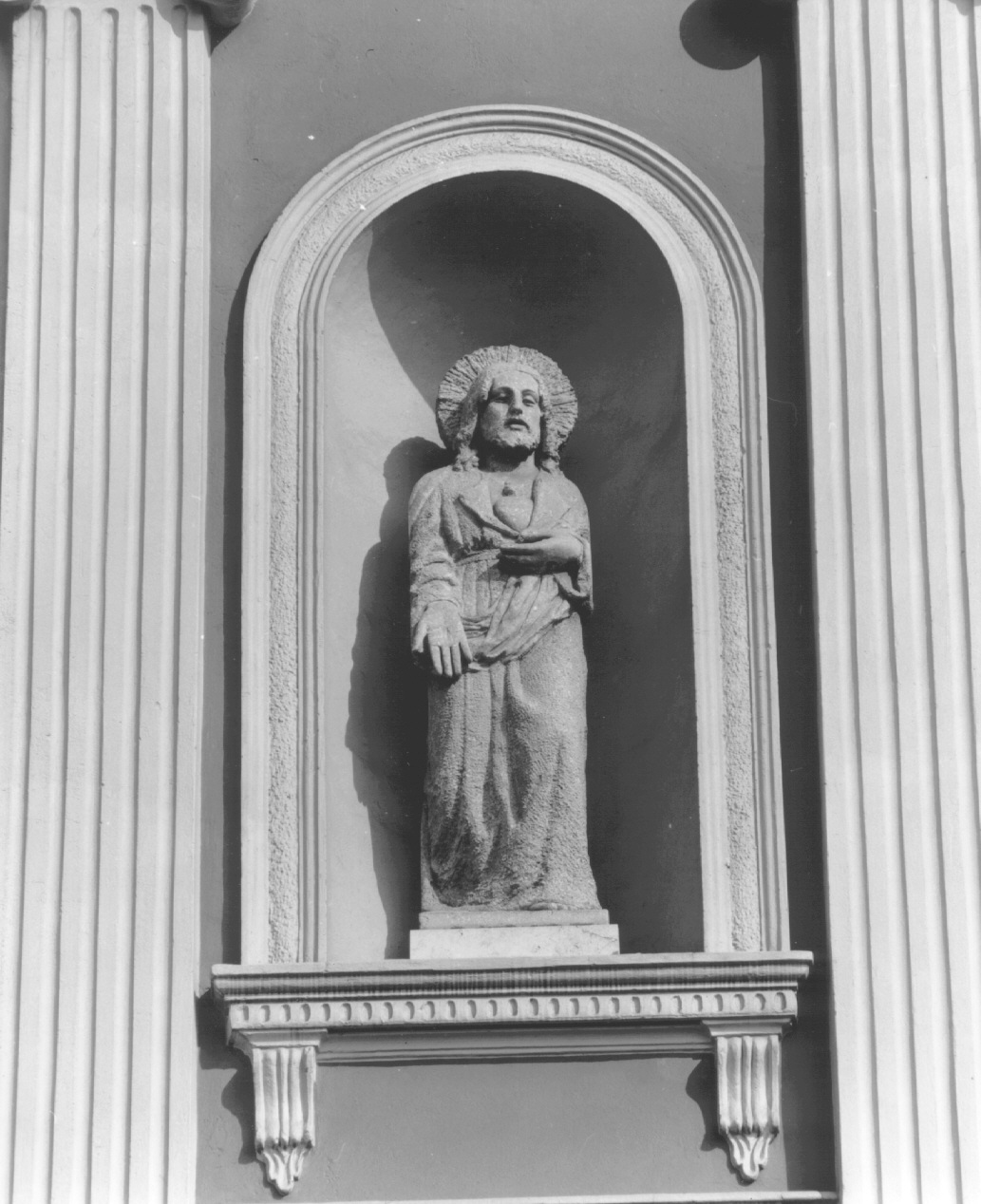 Sacro Cuore di Gesù (statua) - ambito piacentino (sec. XX)