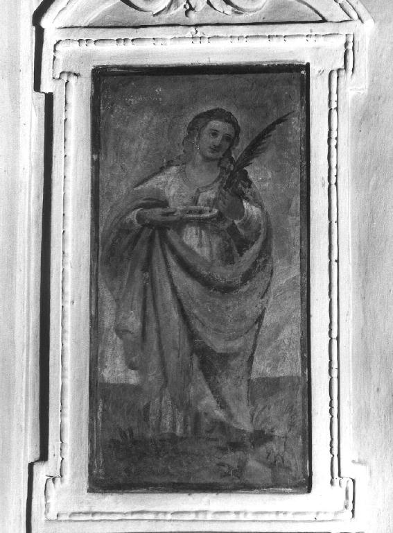 Santa Lucia (dipinto) - ambito piacentino (ultimo quarto sec. XVII)