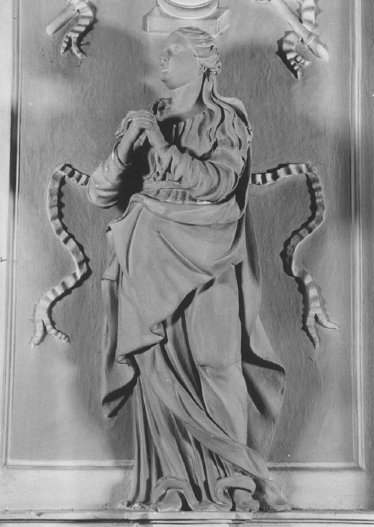 Maria Maddalena (statua, elemento d'insieme) di Sermini Giovanni Antonio (sec. XVIII)