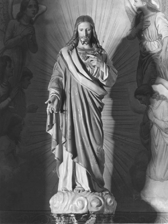 Sacro Cuore di Gesù (statua) - ditta Nardini Giuseppe (sec. XX)