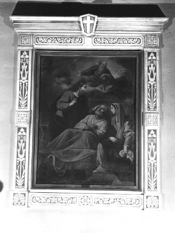 morte di San Giuseppe (dipinto) - ambito lombardo (seconda metà sec. XVII)