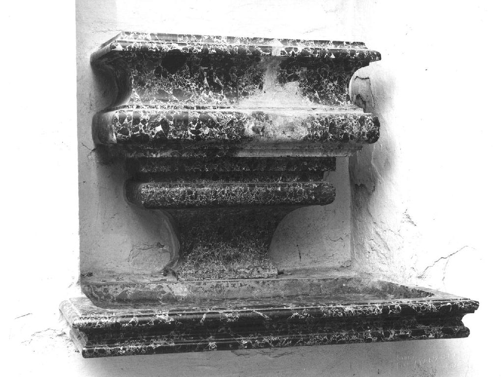 lavabo da sacrestia - ambito piacentino (sec. XVIII)