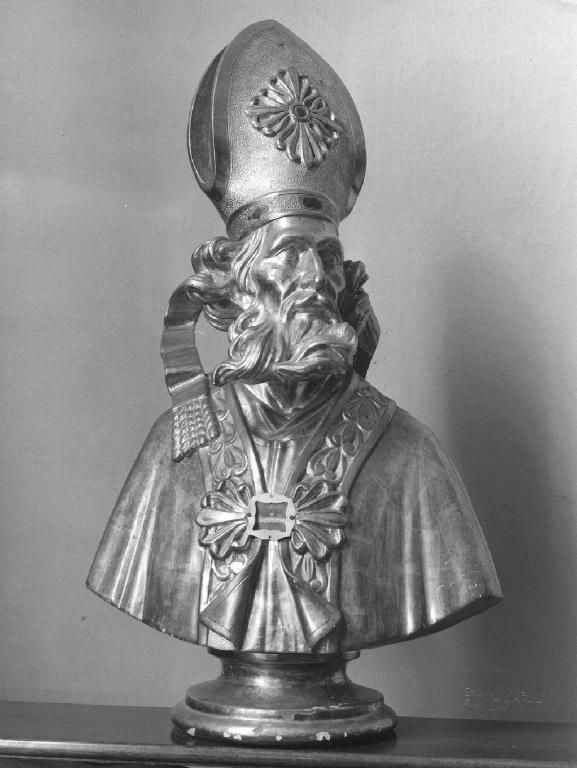 San Nicola di Bari (reliquiario - a busto) - ambito emiliano (secc. XVII/ XVIII)