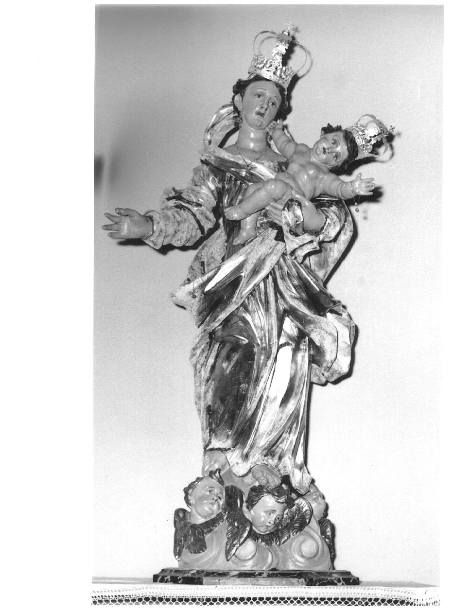 Madonna con Bambino (statua) - ambito piacentino (prima metà sec. XVIII)