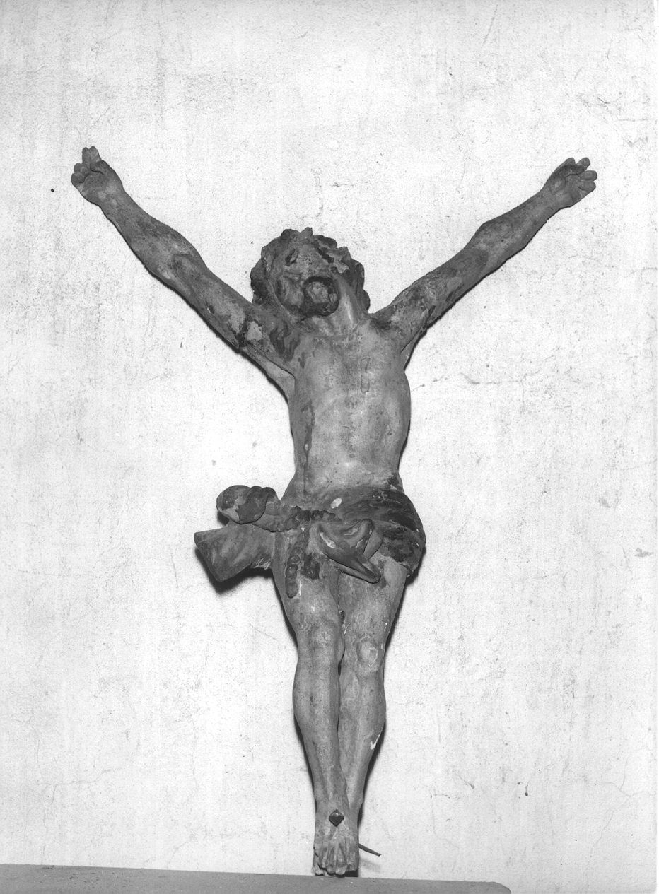 Cristo crocifisso (statua) - ambito piacentino (seconda metà sec. XVIII)