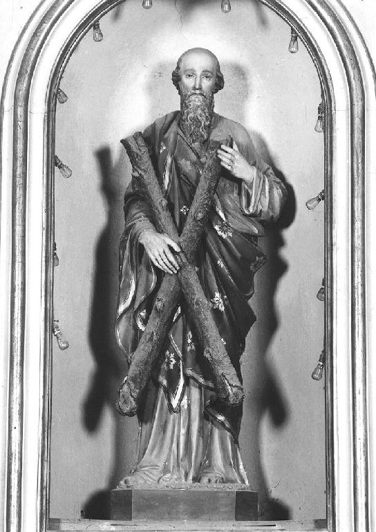 Sant'Andrea (statua) - ditta Liberati Rosa e C (primo quarto sec. XX)