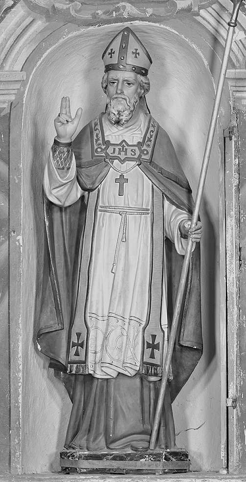 San Stanislao vescovo (statua) - produzione Italia settentrionale (primo quarto sec. XX)