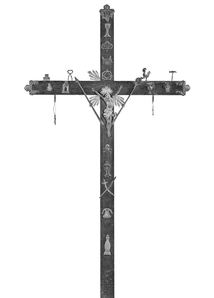 croce della Passione - ambito piacentino (sec. XIX)