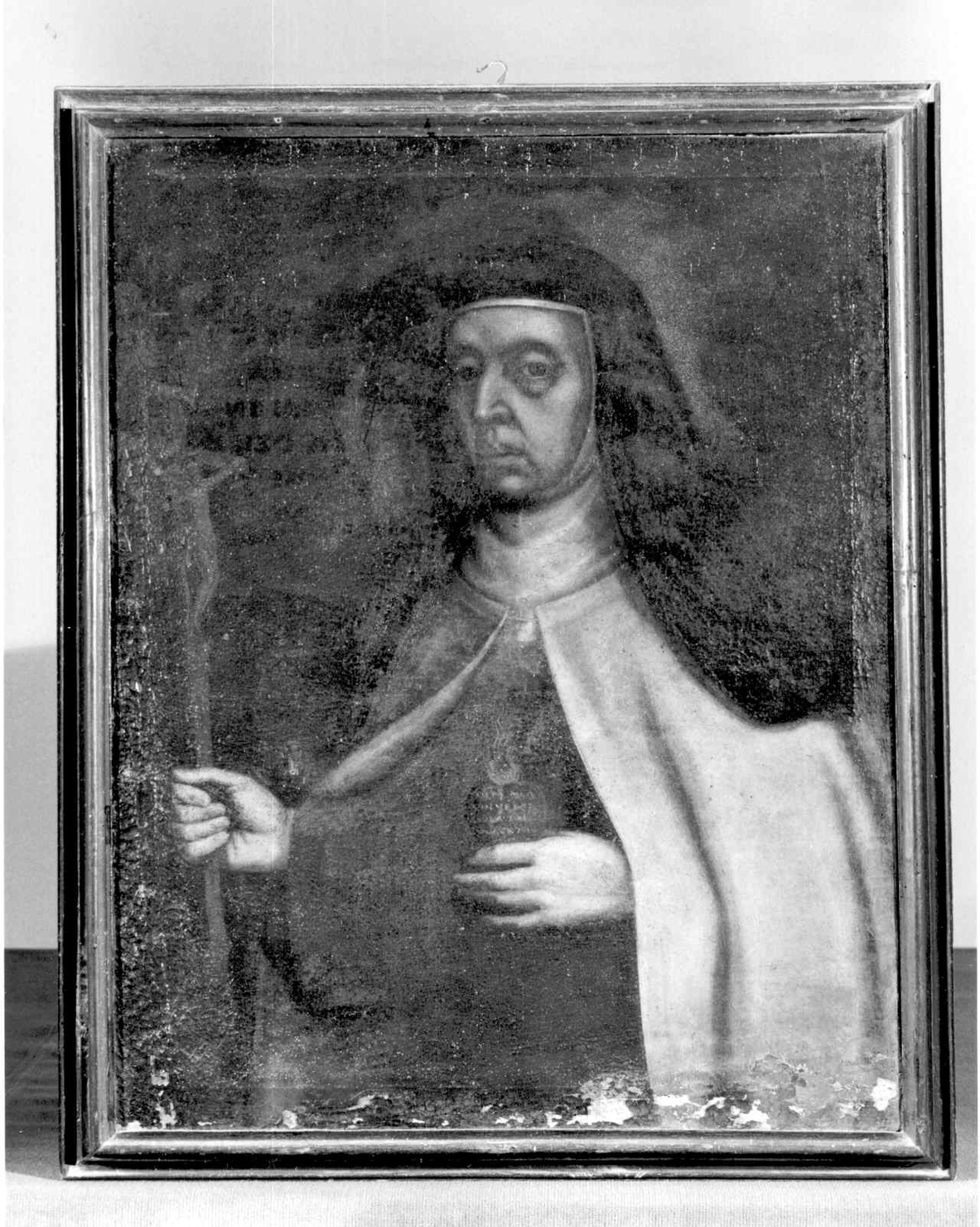 RITRATTO DI MADRE ANNA DELL'ASCENSIONE (dipinto) di Lazzaroni Giovanni Battista (sec. XVII)