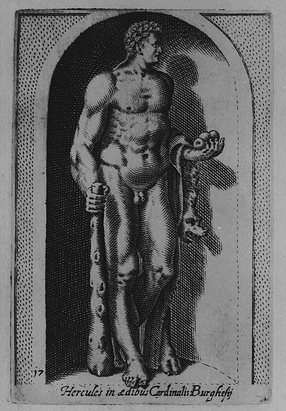 Ercole (stampa, serie) di Thomassin Philippe (sec. XVII)