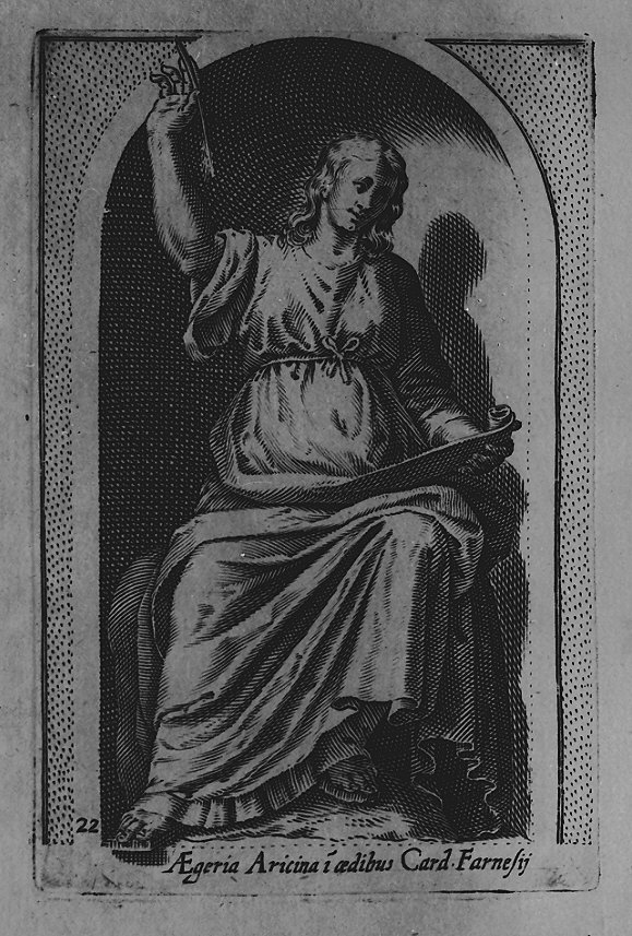 Egeria Arcina (stampa, serie) di Thomassin Philippe (sec. XVII)