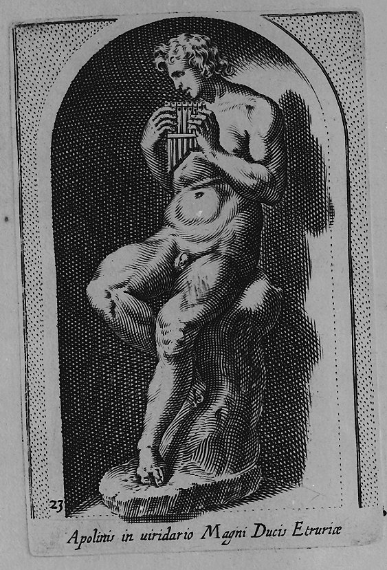 Apollo (stampa, serie) di Thomassin Philippe (sec. XVII)