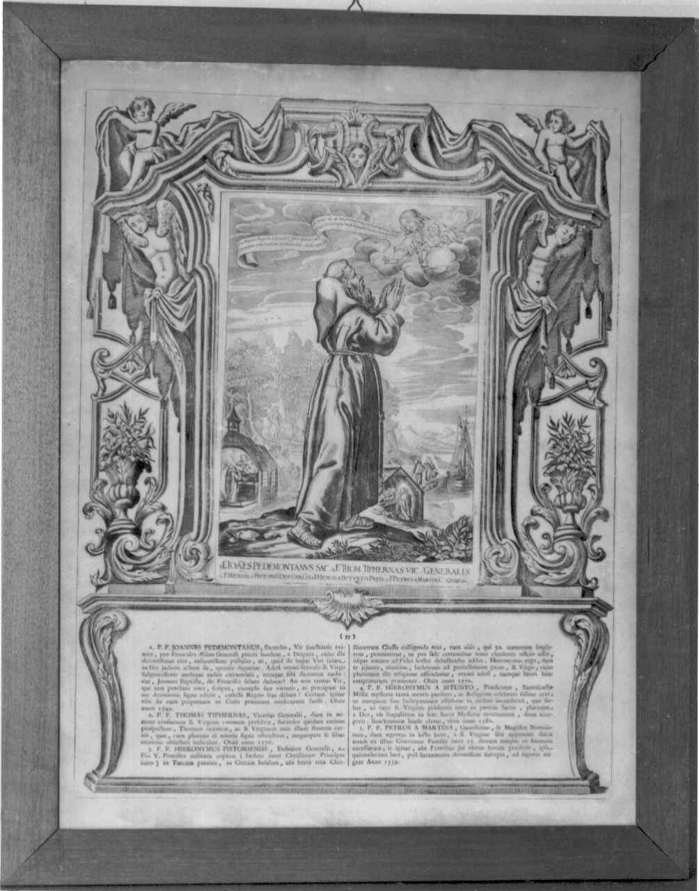 Flores Seraphici, frati Minori Capuccini (stampa, serie) di Bonacina Cesare Agostino, Munich Costantino (sec. XVII)