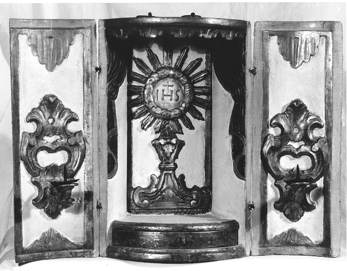 tabernacolo portatile - ambito parmense (sec. XVIII)