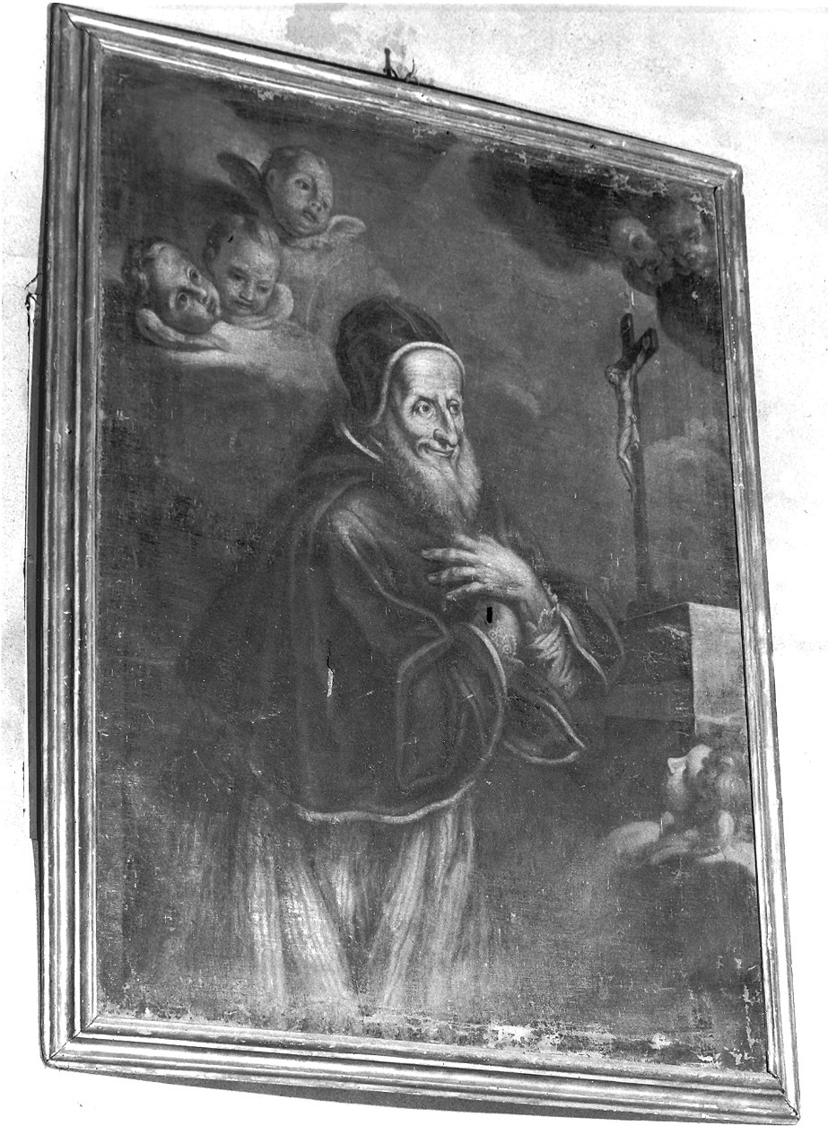 Santo papa (dipinto) - ambito emiliano (sec. XVII)