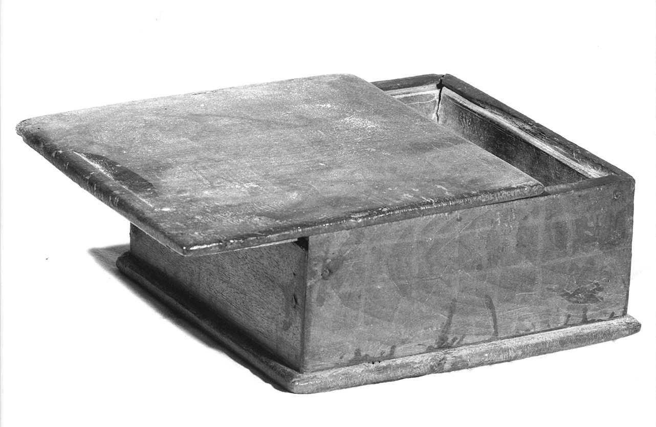 scatola per ostie - ambito parmense (sec. XIX)