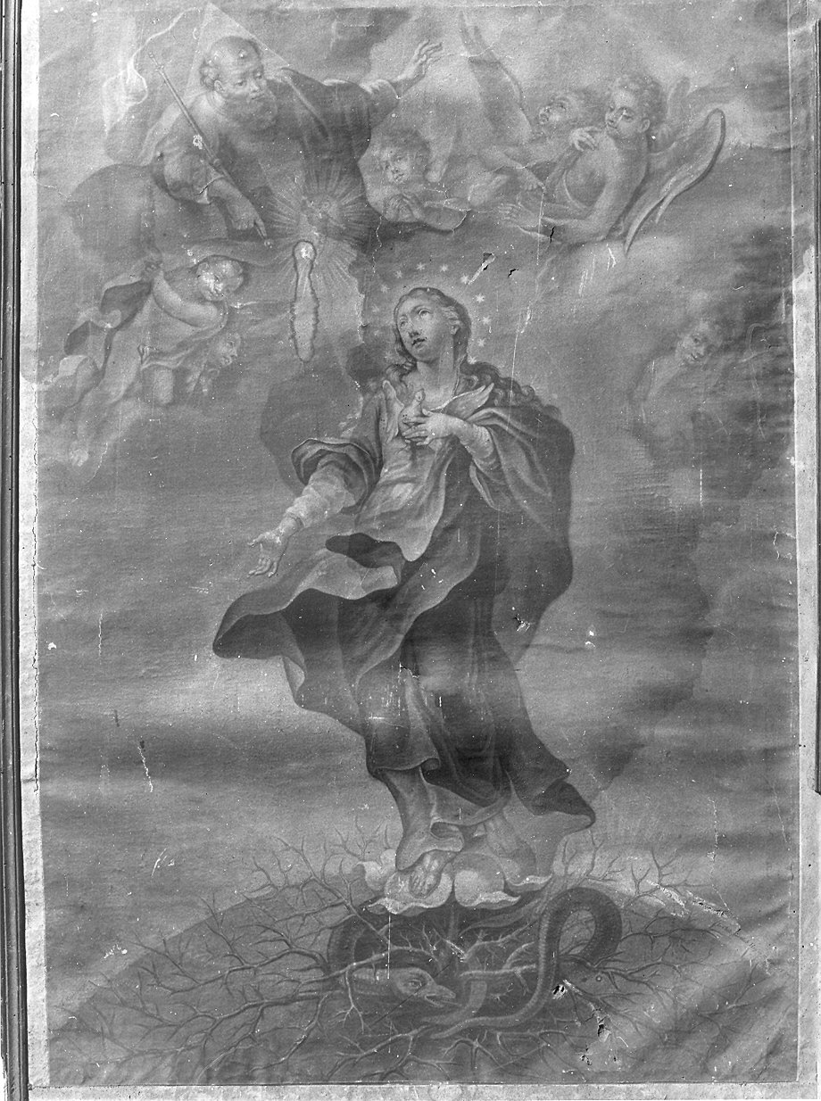 La Purezza di Maria (stampa) di Magis S (sec. XVIII)