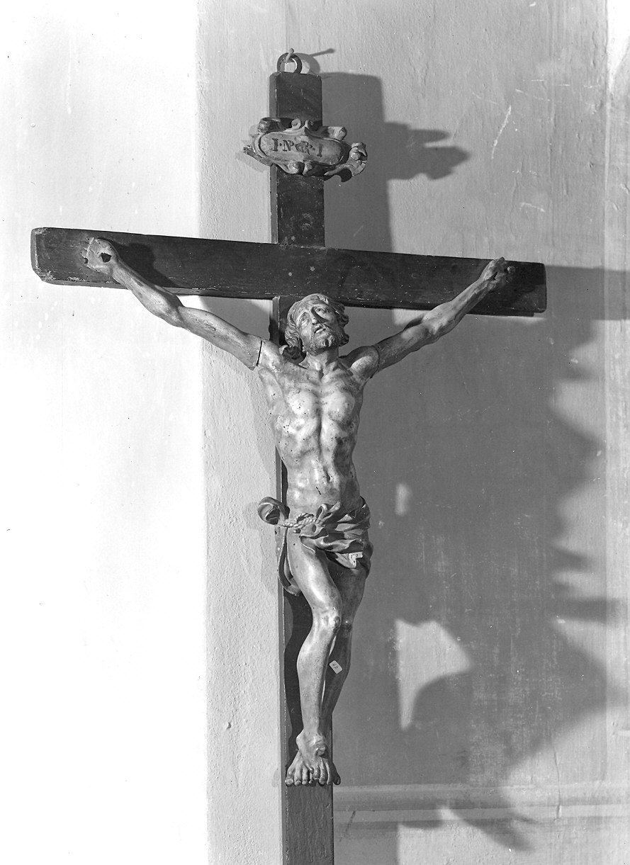 Cristo crocifisso (scultura) - ambito piacentino (fine sec. XVII)