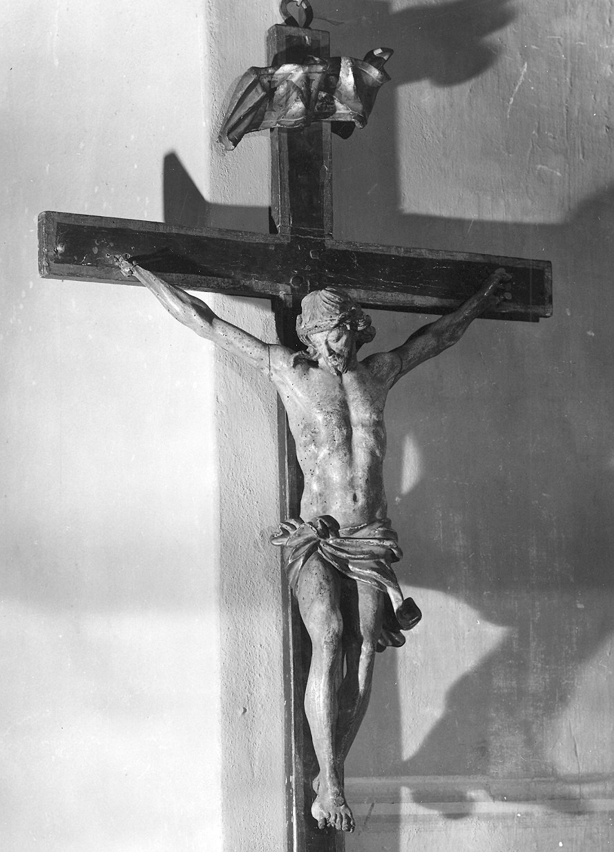 Cristo crocifisso (scultura) - ambito piacentino (fine sec. XVII)