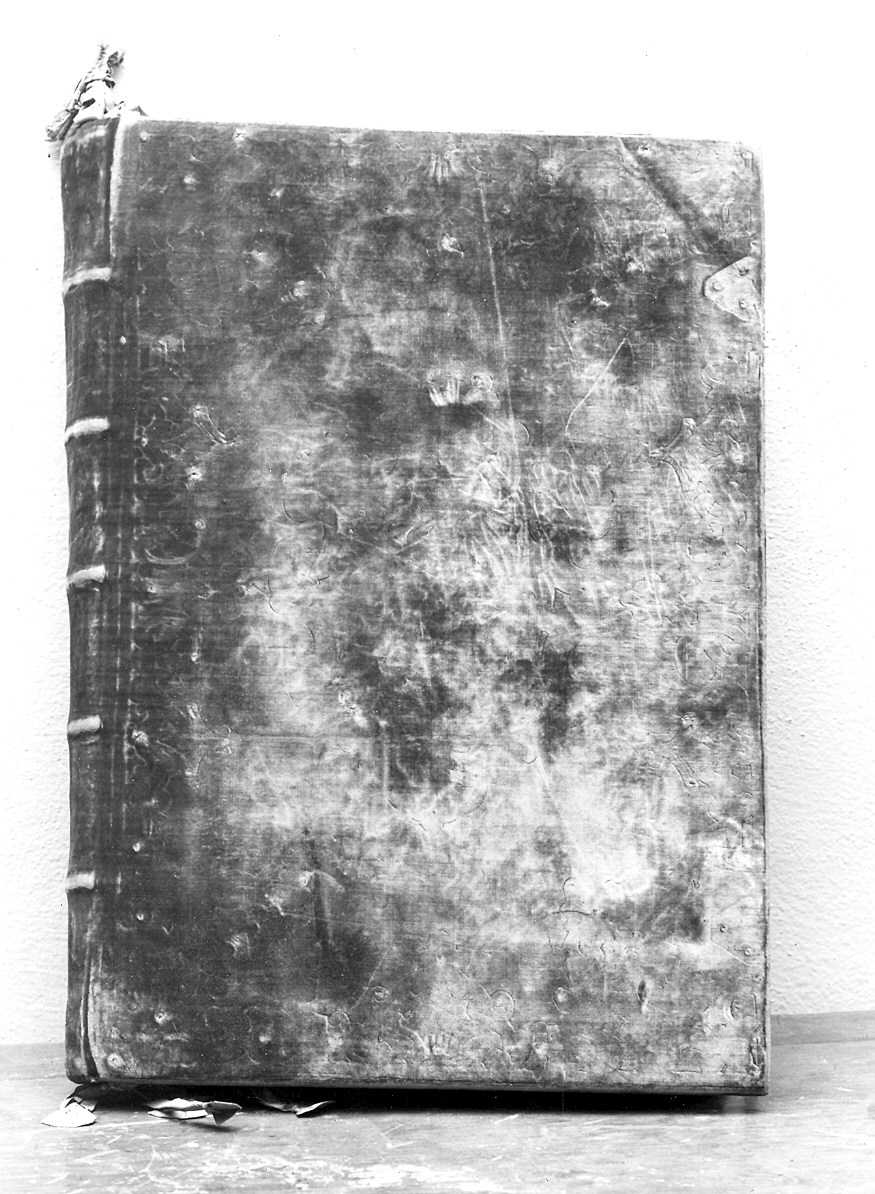 coperta di libro liturgico - ambito emiliano (sec. XVII)