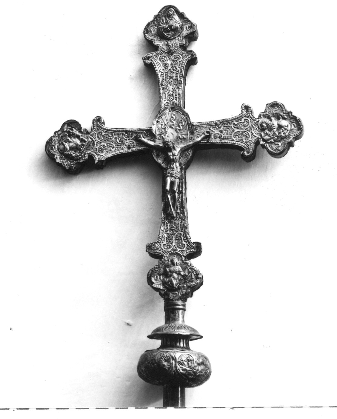 croce processionale - ambito parmense (sec. XVI)
